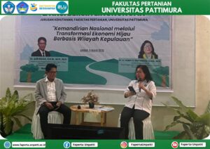 JURUSAN KEHUTANAN UNPATTI GELAR KULIAH UMUM DAN AKSI BERSIH LINGKUNGAN